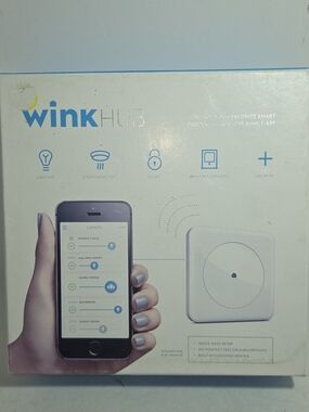 Wink Hub Smart Home Controller Box PWHUB-WH01 White